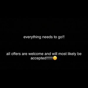 i need all of this stuff to go!